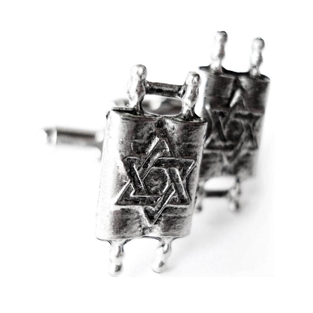 Torah Cufflinks - image 1